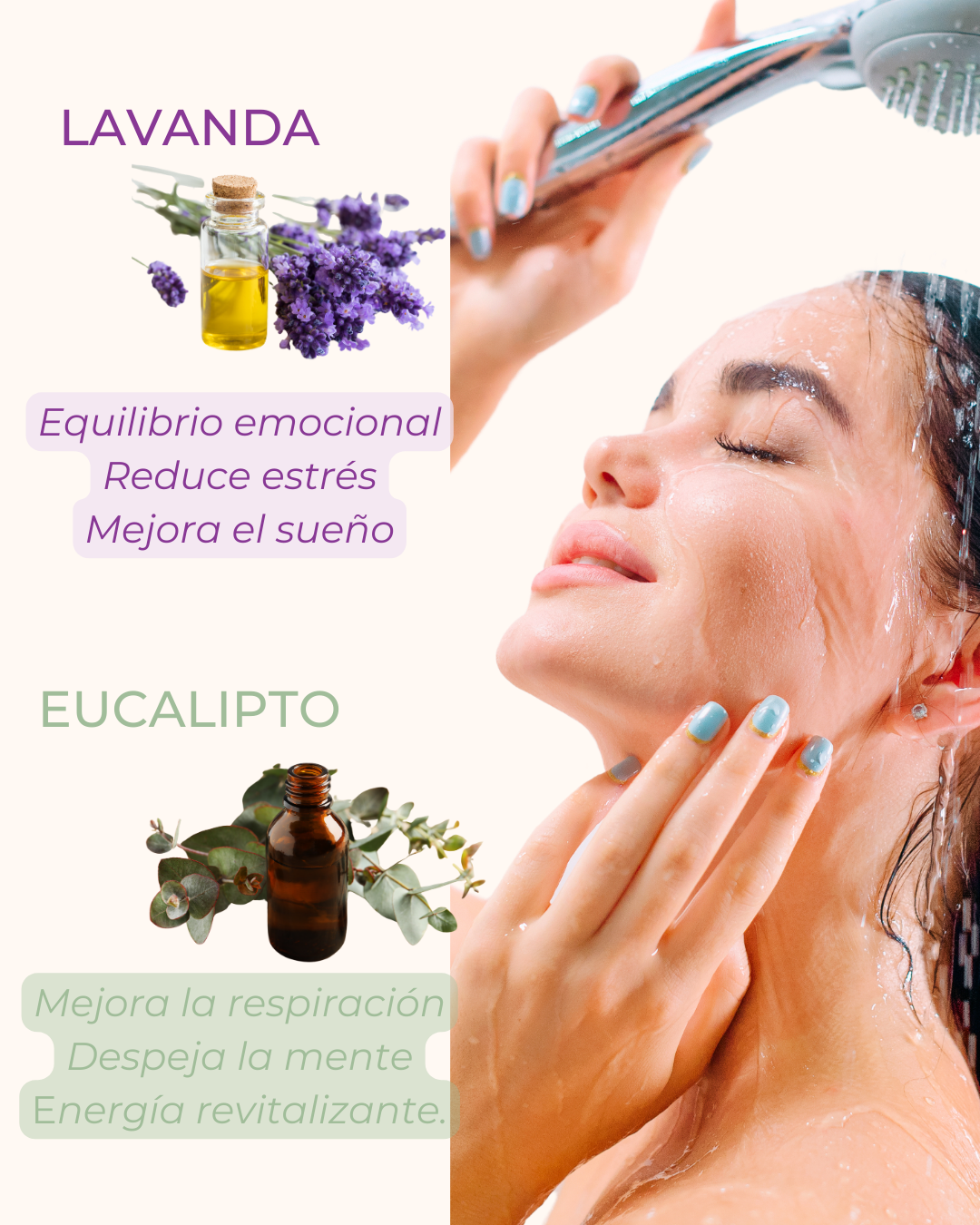 🛁Kit de aromaterapia para la ducha